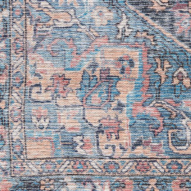Coleena Light Blue 9'2 x 12'  Rug - Thumbnail - Image 5