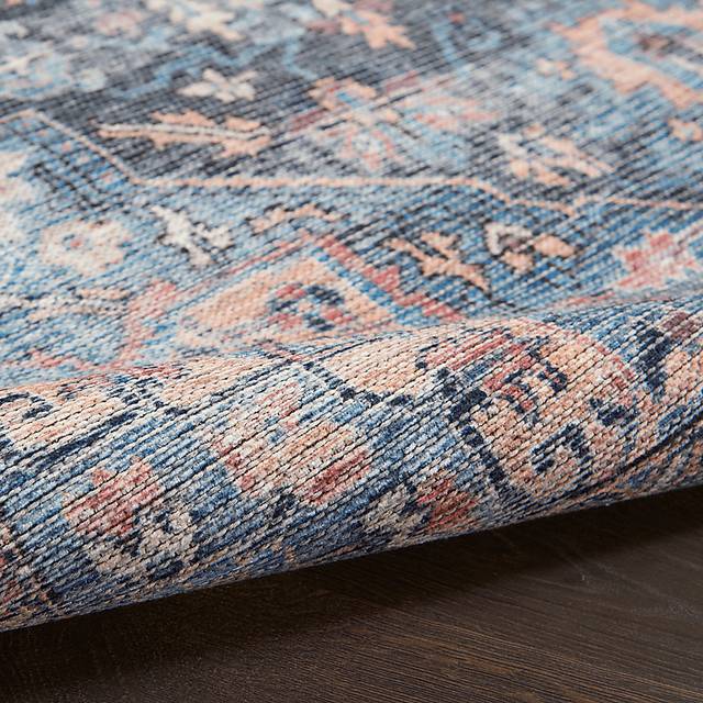 Coleena Light Blue 9'2 x 12'  Rug - Thumbnail - Image 9