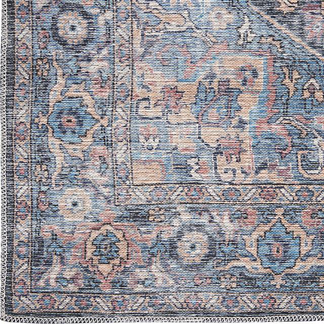Coleena Light Blue 9'2 x 12'  Rug - Thumbnail - Image 10