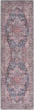 Coleena Multi 2' x 6'  Runner Rug