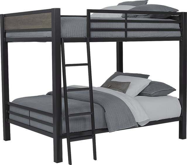 Colefax Avenue Gray Full/Full Bunk Bed - Thumbnail - Image 1