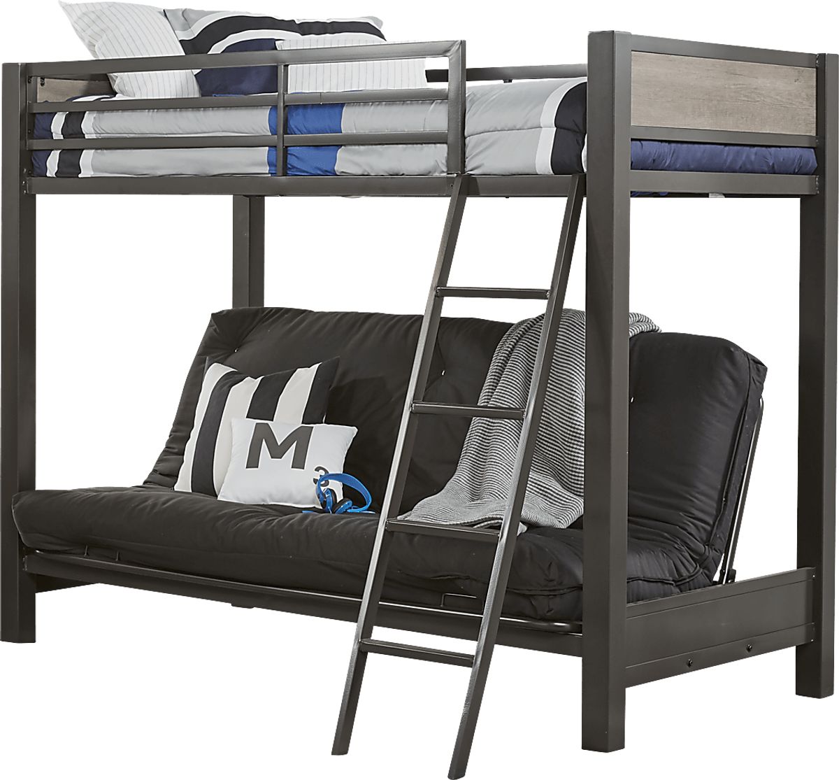 Rooms to go shop futon bunk bed