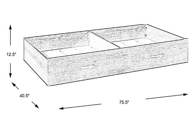 Dimension Image. Please refer to the Dimension Tab on this page for dimension details.