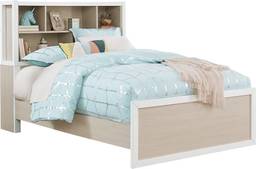 3 pc full bookcase bed