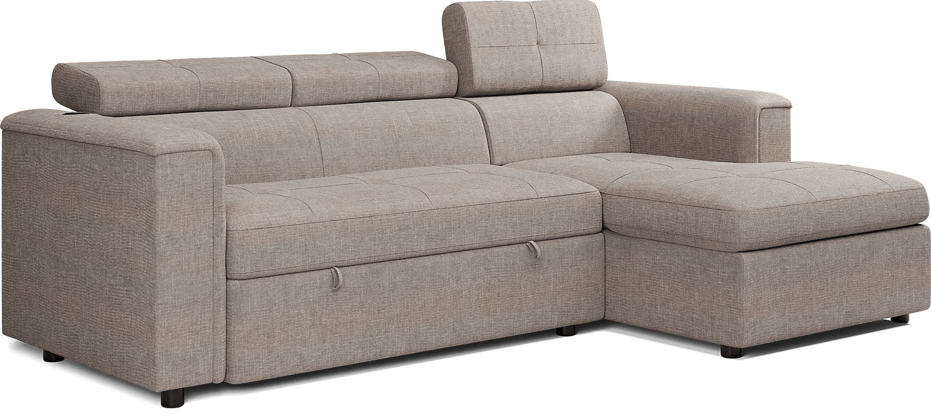 Coleford Brown 2 Pc Sleeper Sectional - Image 6