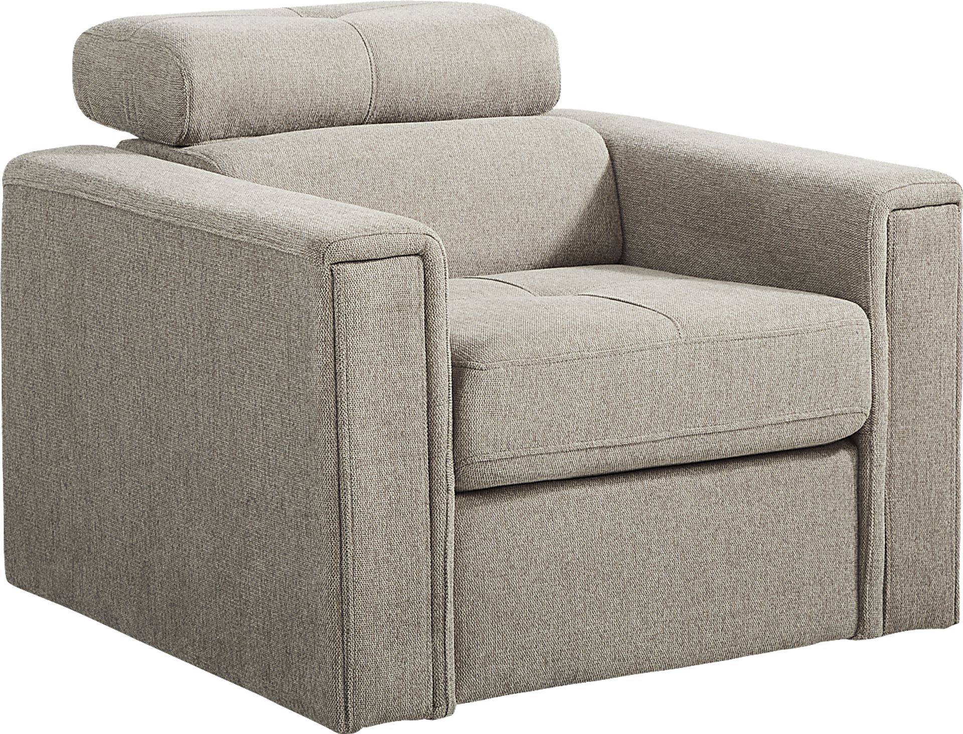 Coleford Brown Swivel Chair - Image 3