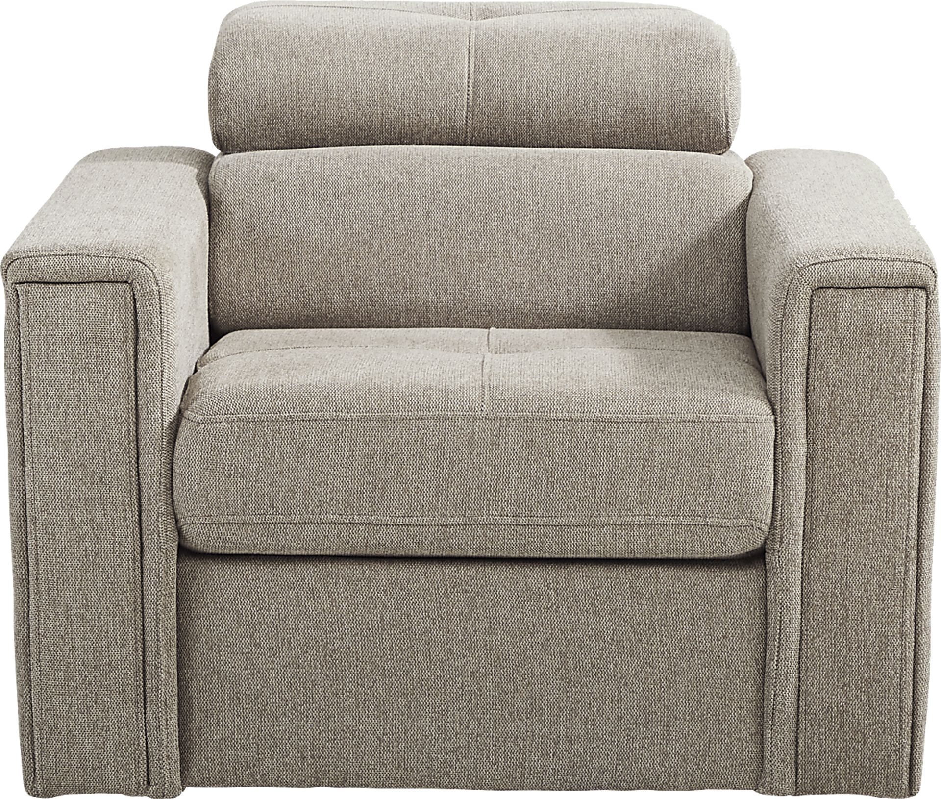 Coleford Brown Swivel Chair - Image 4