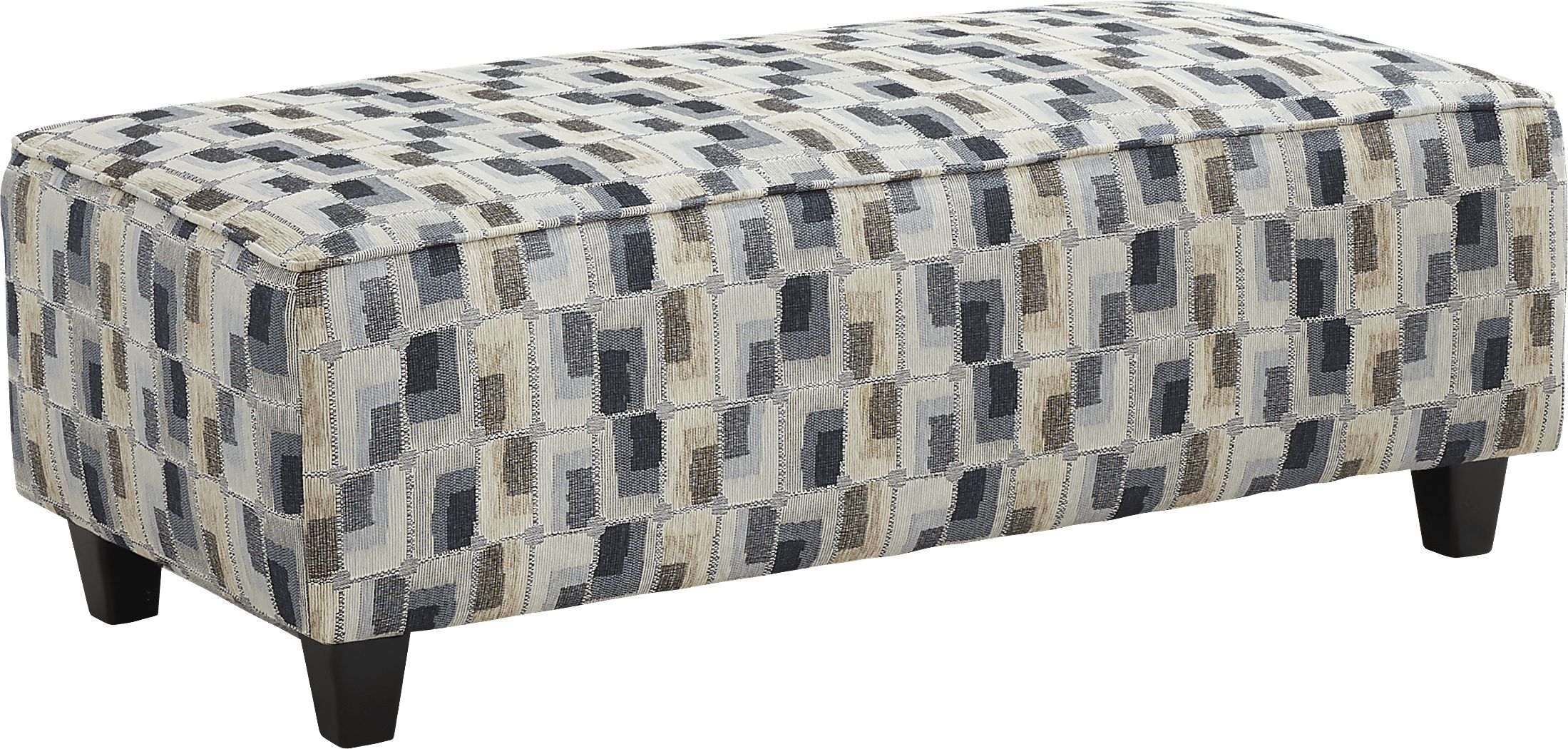 Colesby Blue Cocktail Ottoman Rooms To Go