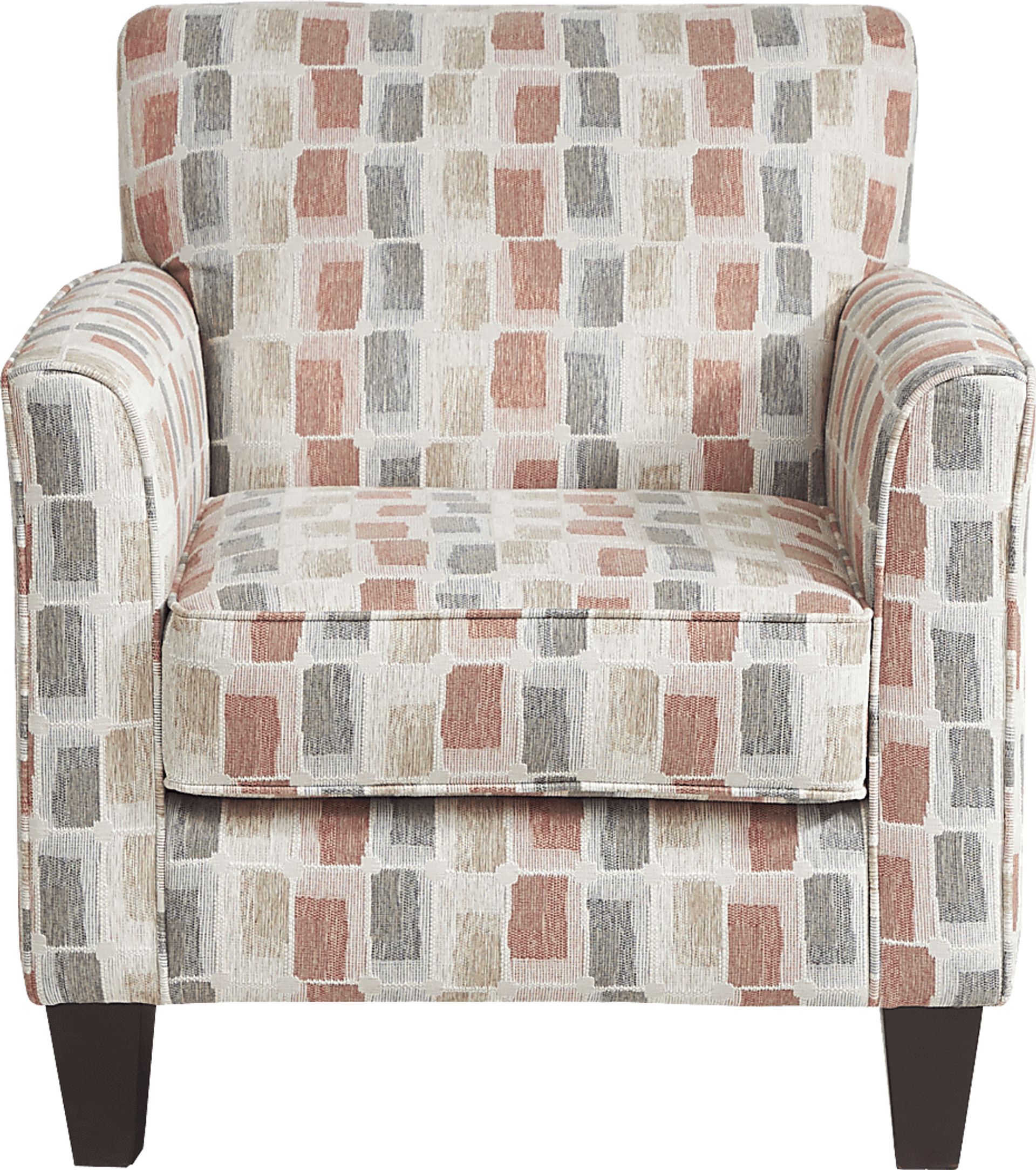 Colesby Orange Accent Chair - Image 1