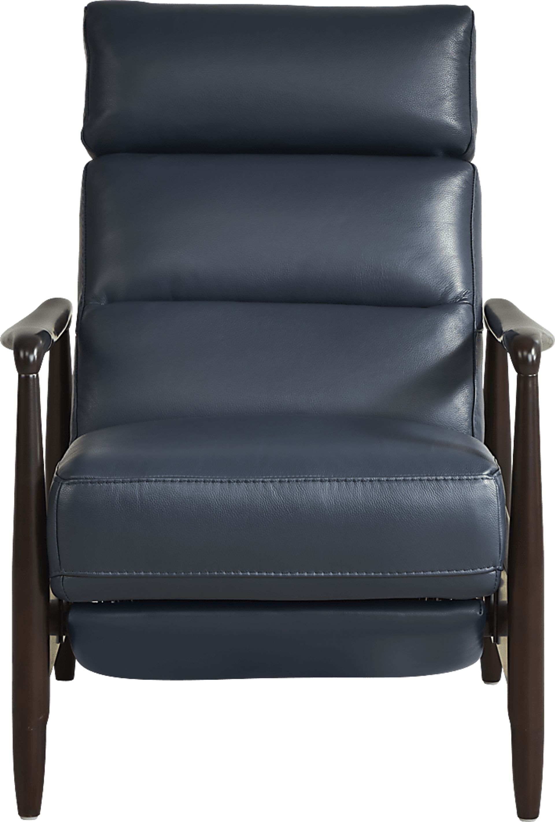 Coleston Blue Push Back Recliner - Image 2