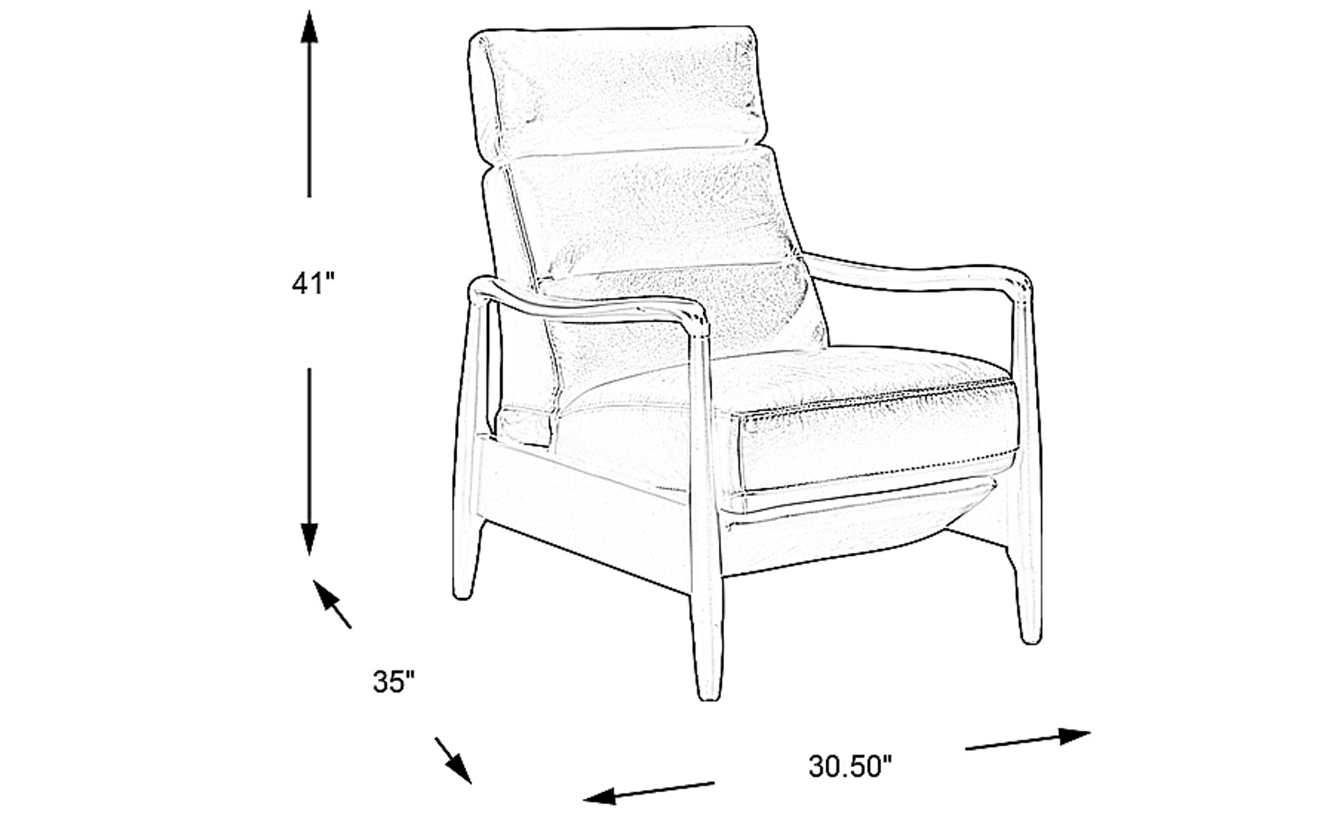 Dimension Image. Please refer to the Dimension Tab on this page for dimension details.