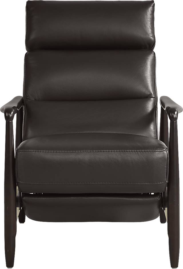 Coleston Chocolate Push Back Recliner - Thumbnail - Image 2