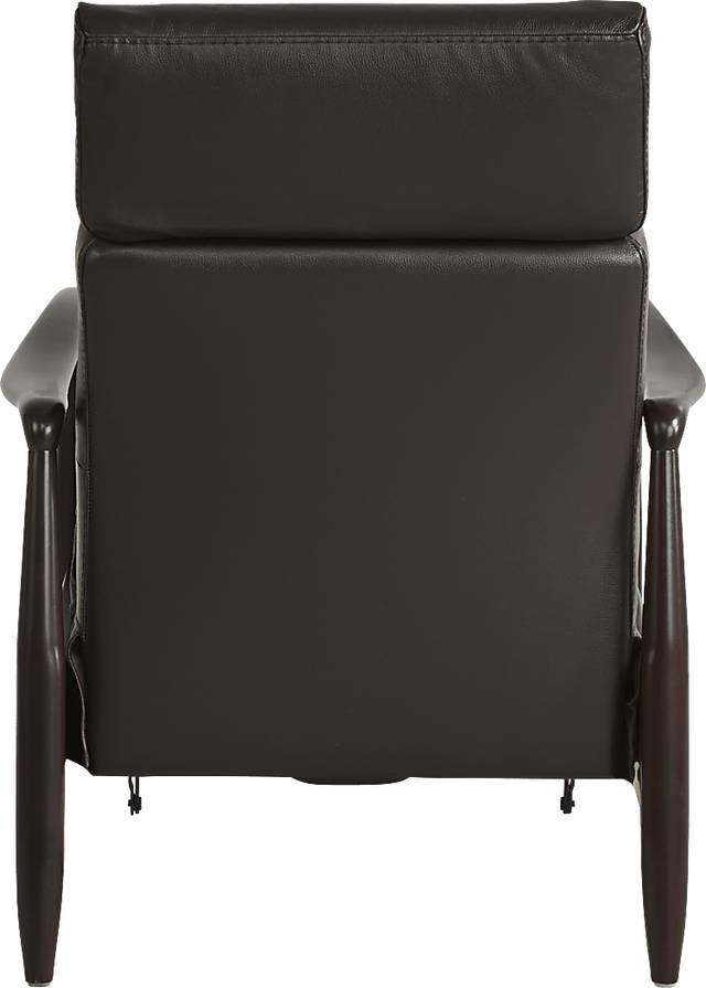 Coleston Chocolate Push Back Recliner - Thumbnail - Image 4