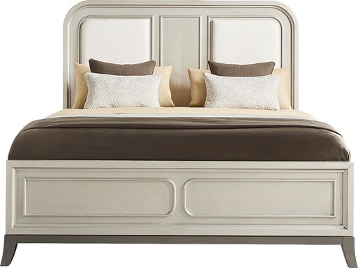 Colette Silver 3 Pc Queen Upholstered Bed