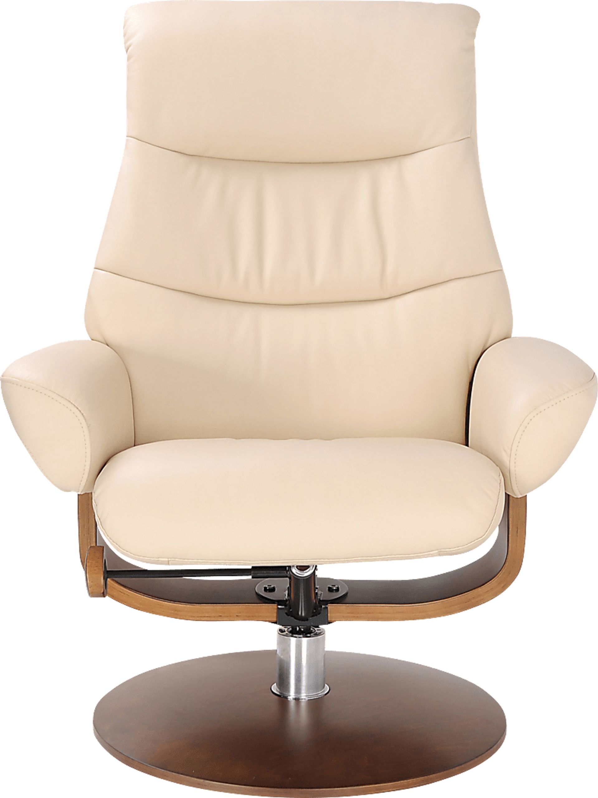 Colewood Cream Recliner & Ottoman - Image 3