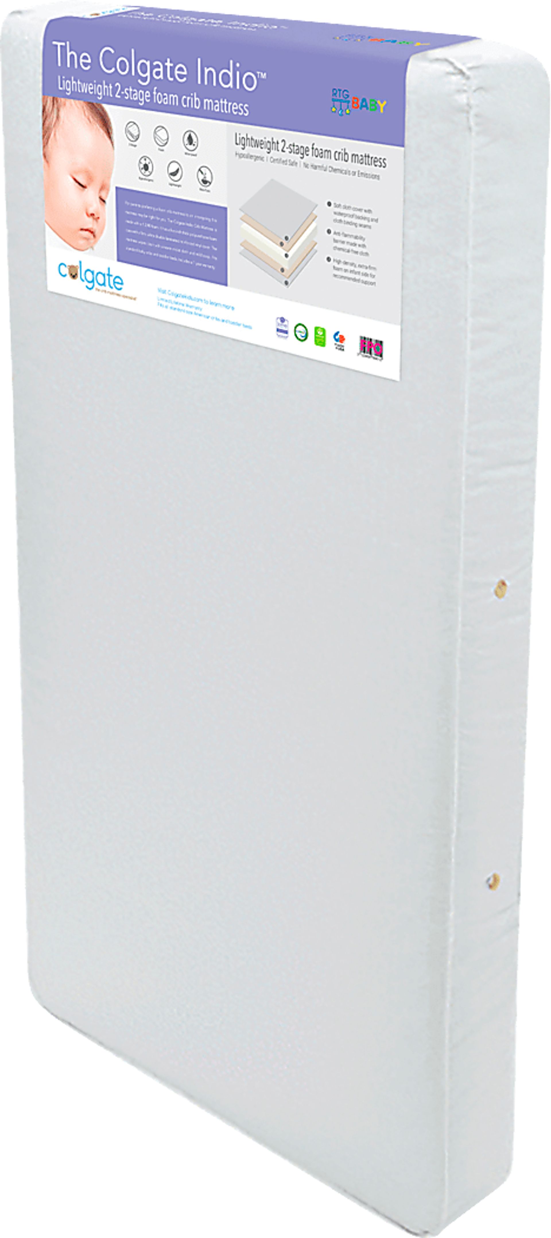 Colgate Indio Foam Supreme II Crib Mattress - Image 2