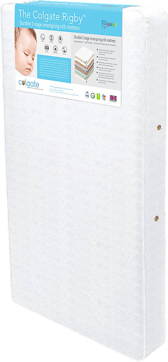 Colgate Rigby Dual-Firmness Crib Mattress - Thumbnail - Image 2