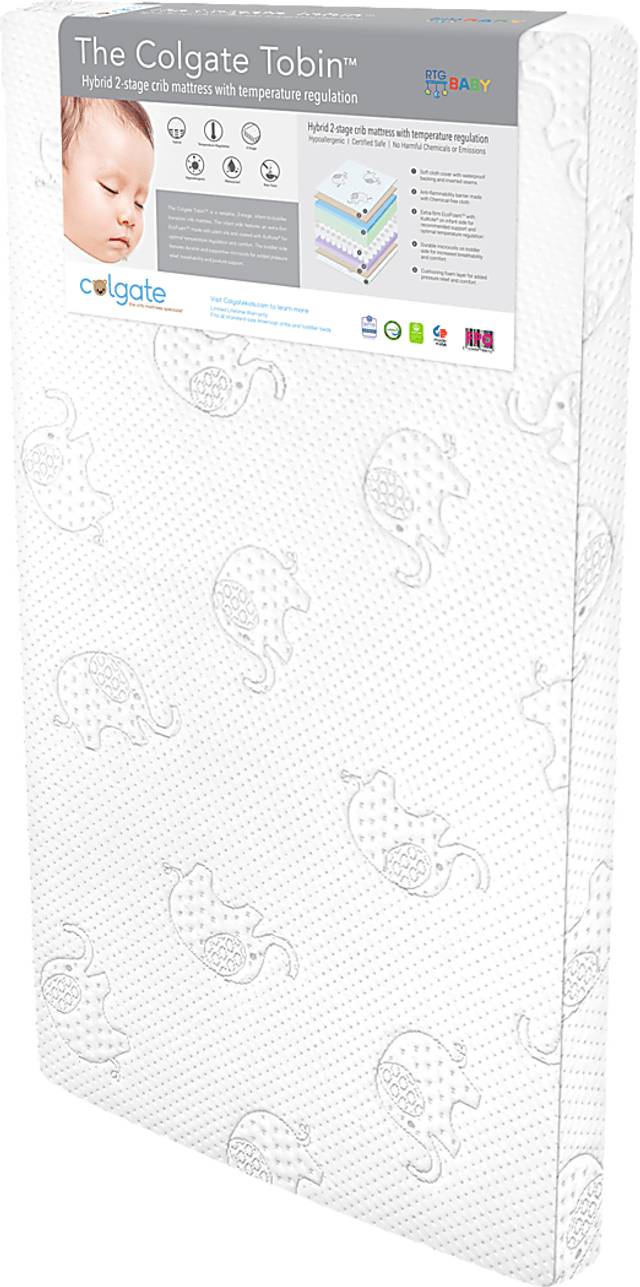 Colgate Tobin Dual-Firmness Crib Mattress - Thumbnail - Image 2