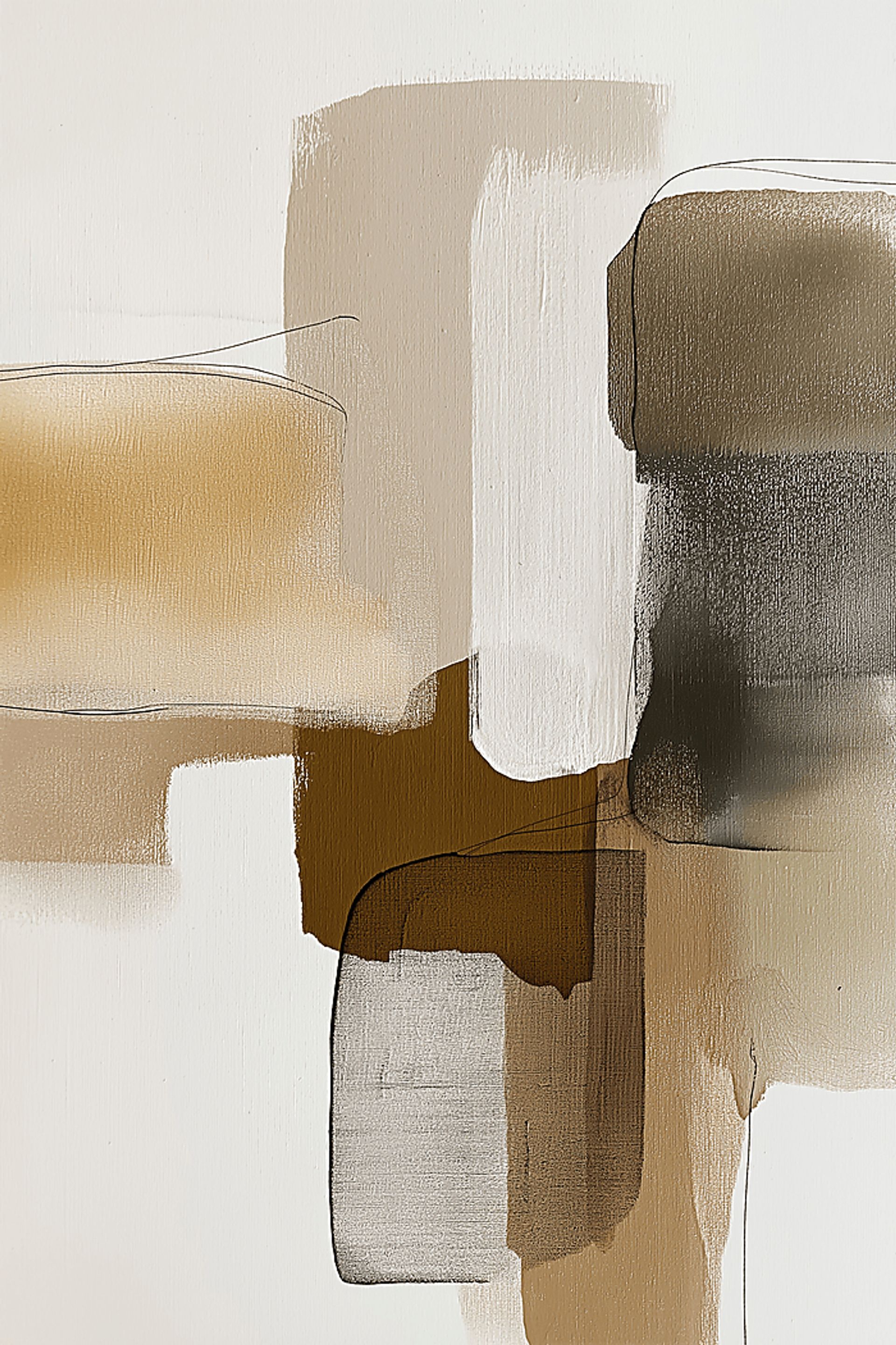 Coliat I Beige Artwork - Image 1