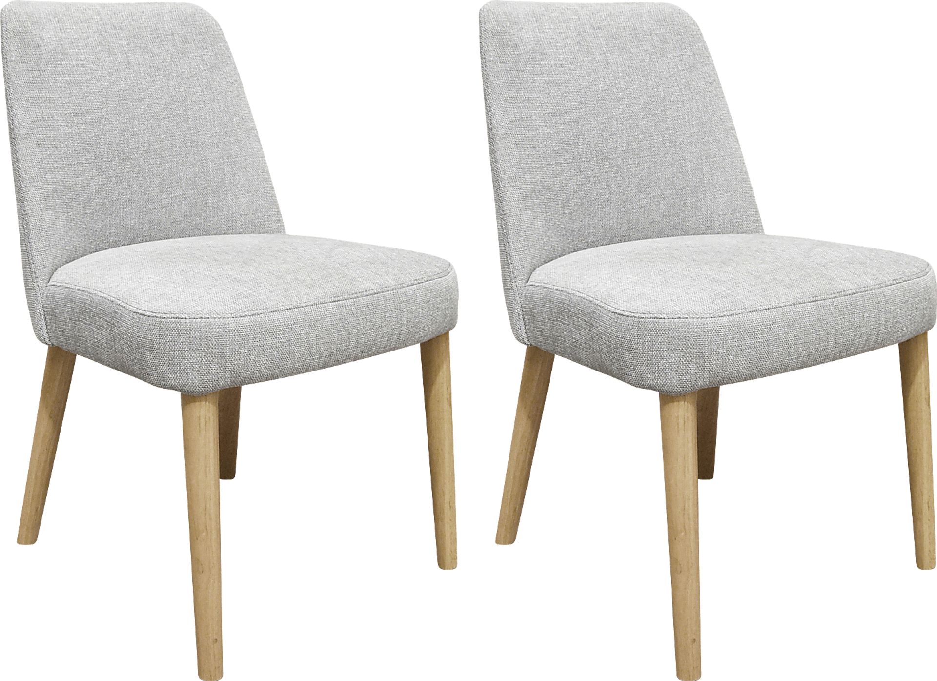 Colice Gray Side Chair, Set of 2 - Image 1