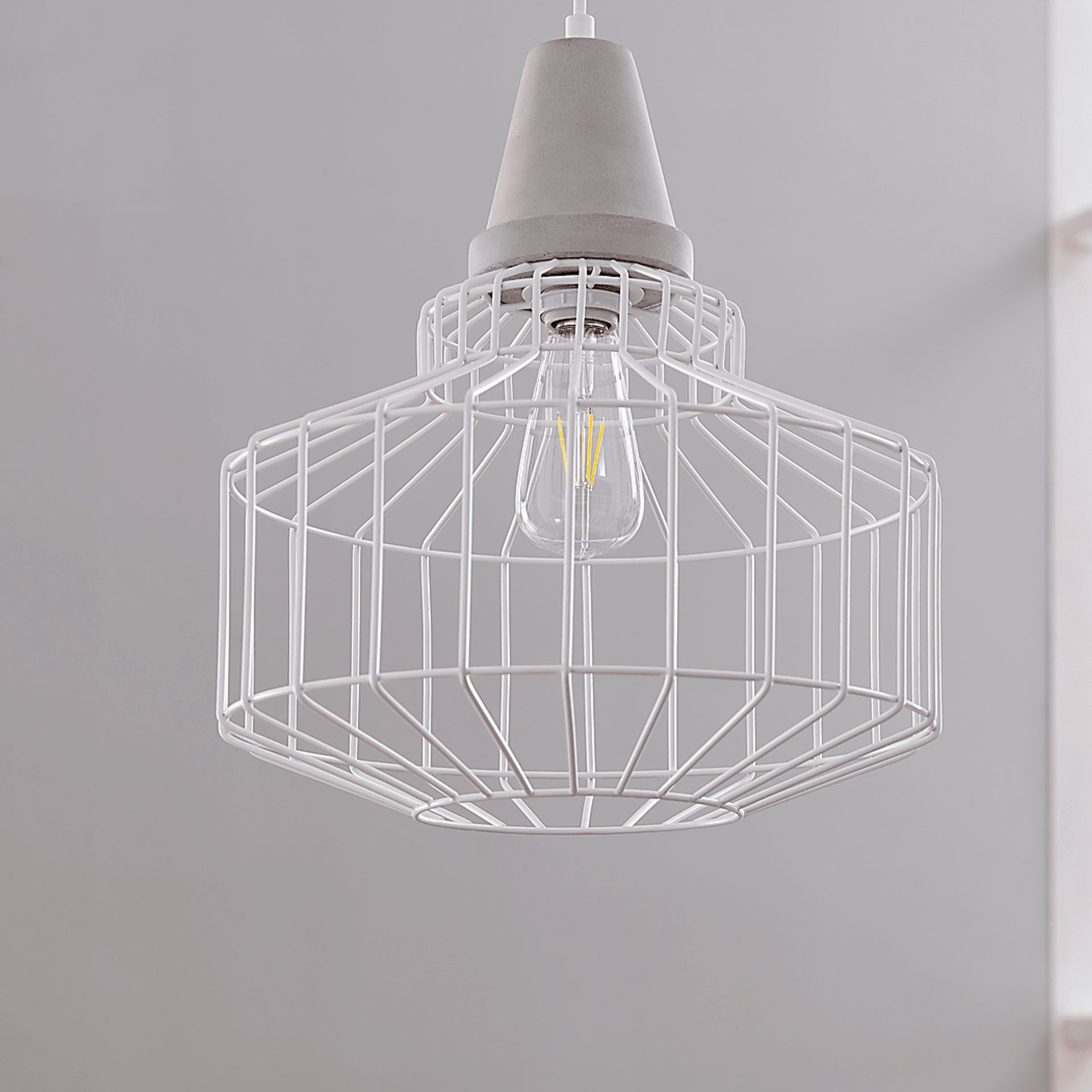 Colin Court White Pendant - Image 2