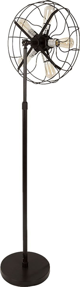 Colindale Black Floor Lamp