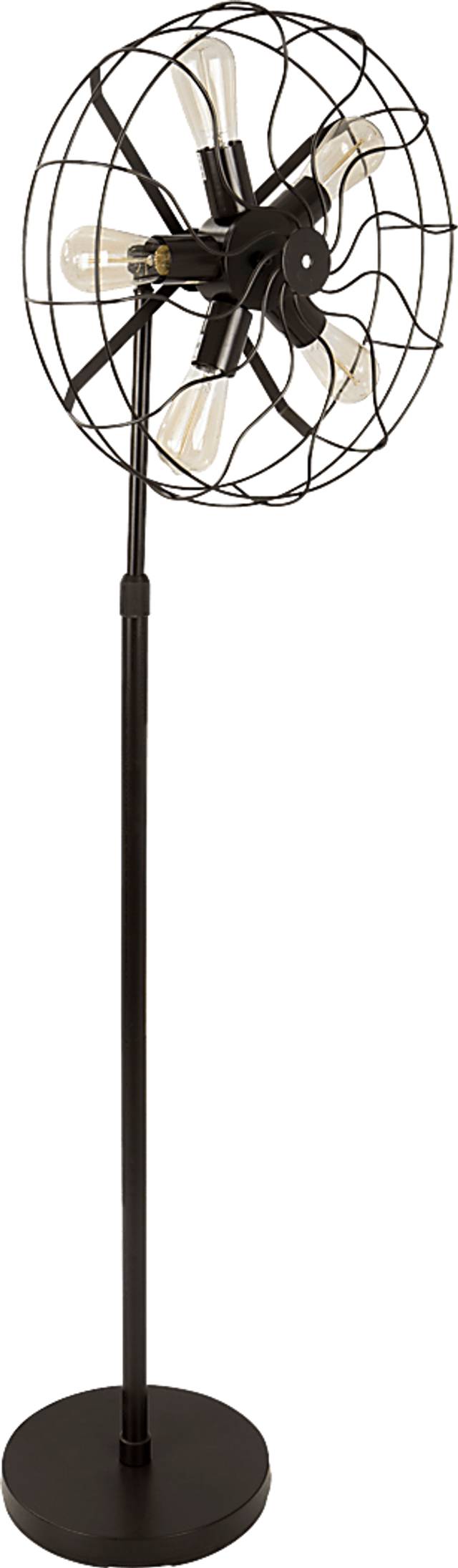 Colindale Black Floor Lamp - Thumbnail - Image 1