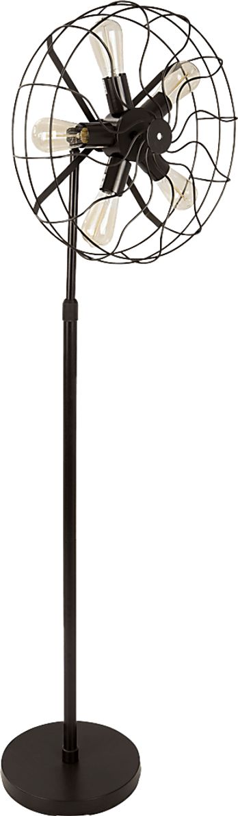 Colindale Black Floor Lamp