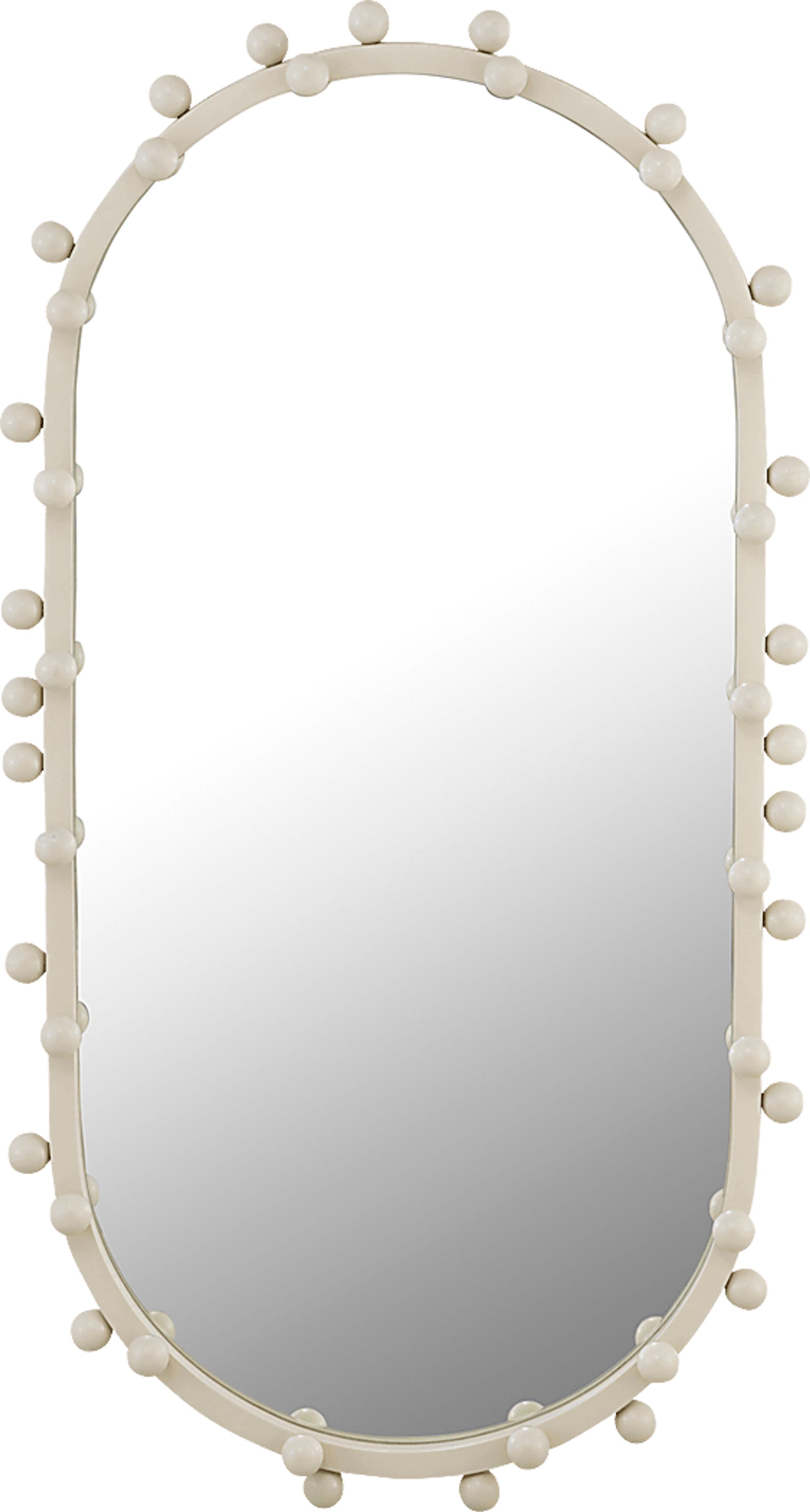 Collee I Ivory Mirror - Image 1