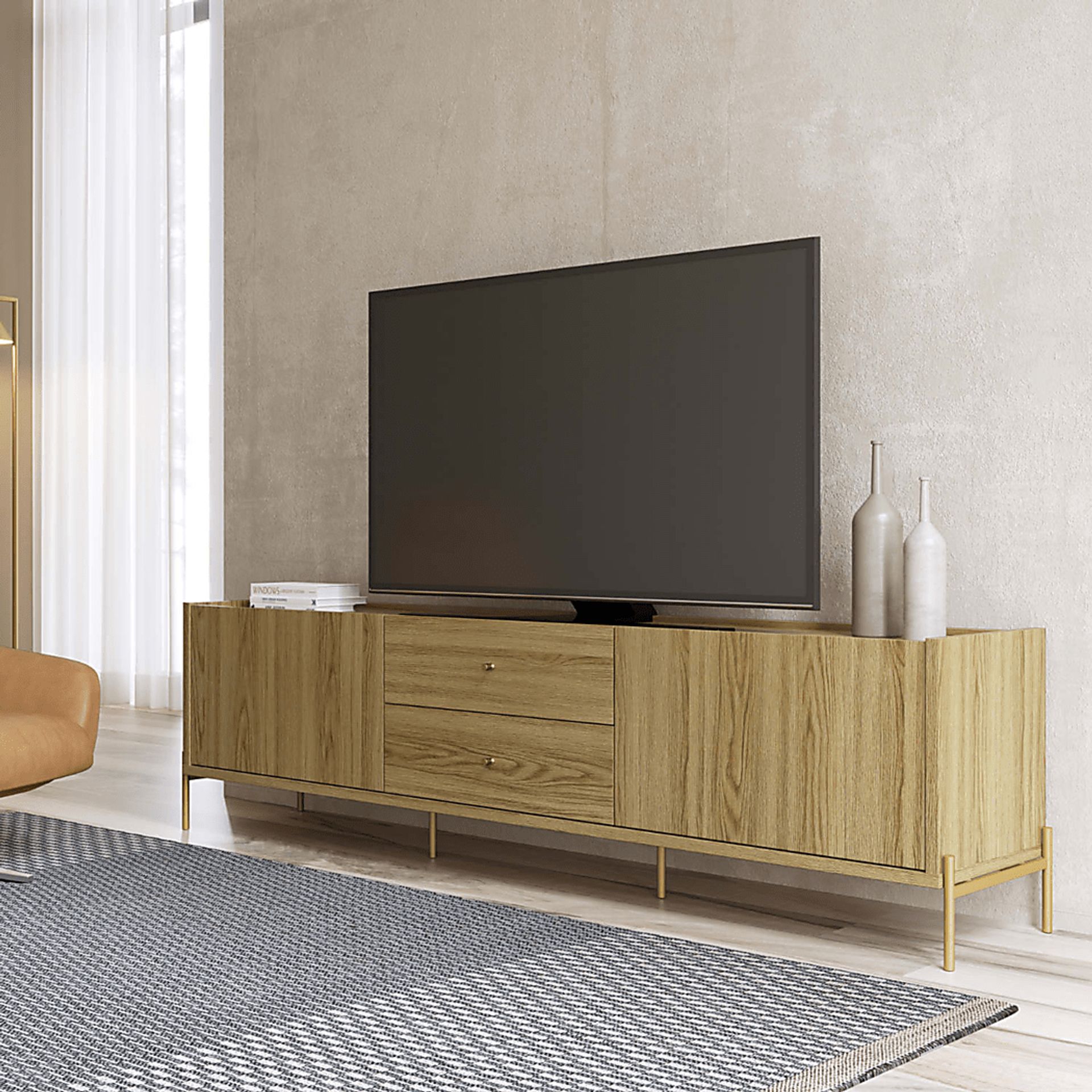 Colletta I Brown 73 in. Console - Image 2