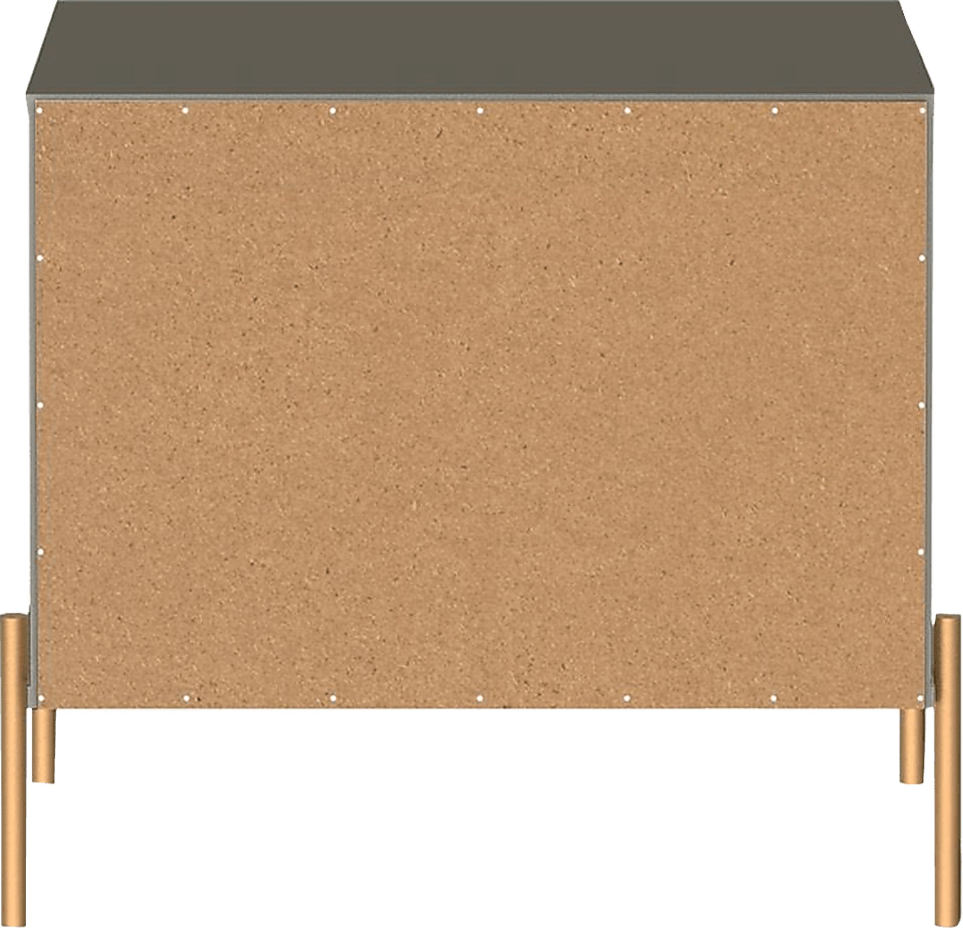 Colletta II Gray Nightstand - Image 3