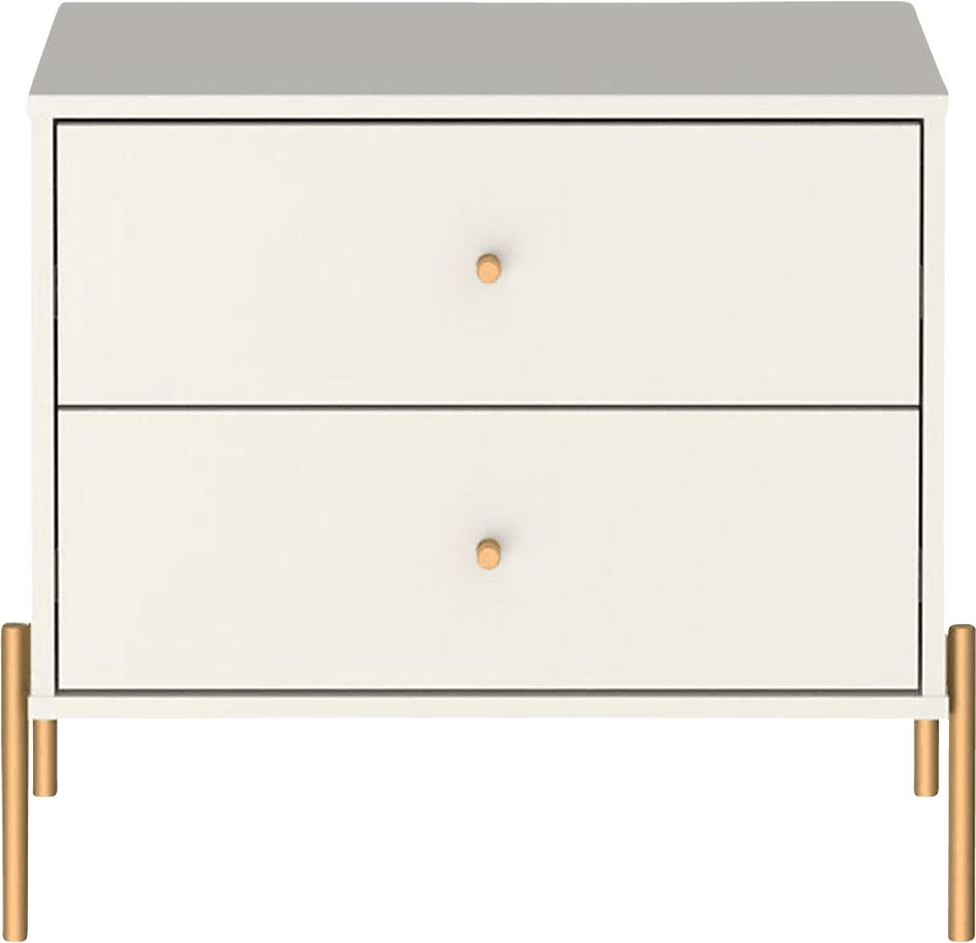 Colletta II Off-White Nightstand