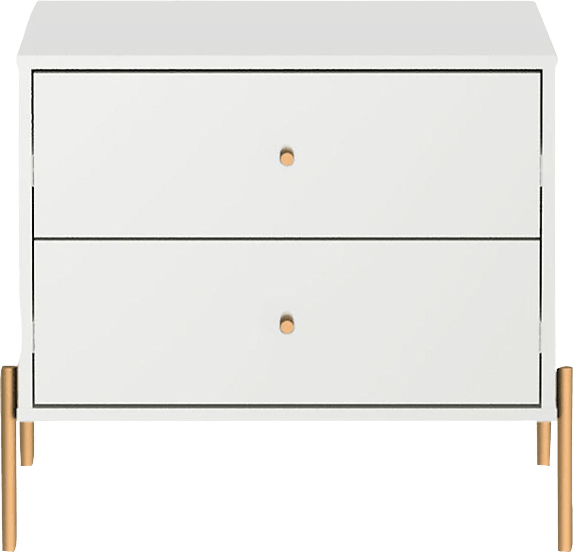 Colletta II White Nightstand - Image 1