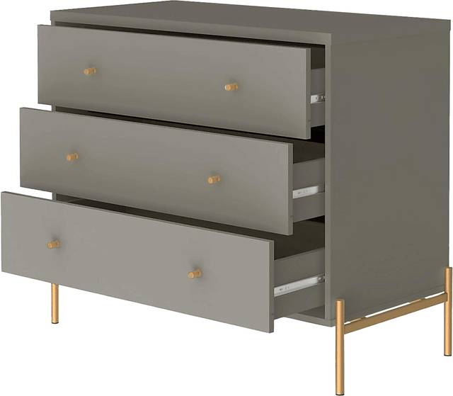 Colletta III Gray Dresser - Thumbnail - Image 3