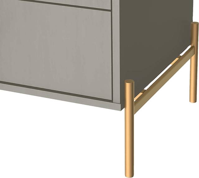 Colletta III Gray Dresser - Thumbnail - Image 5