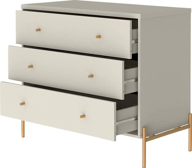 Colletta III Off-White Dresser - Thumbnail - Image 3