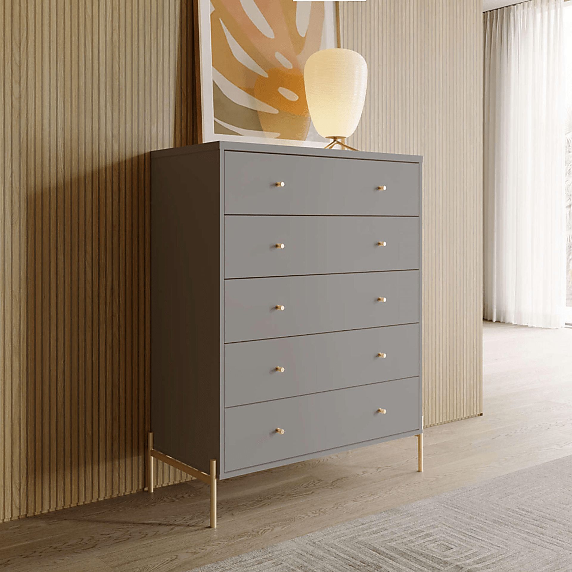 Colletta IV Gray Dresser - Image 2