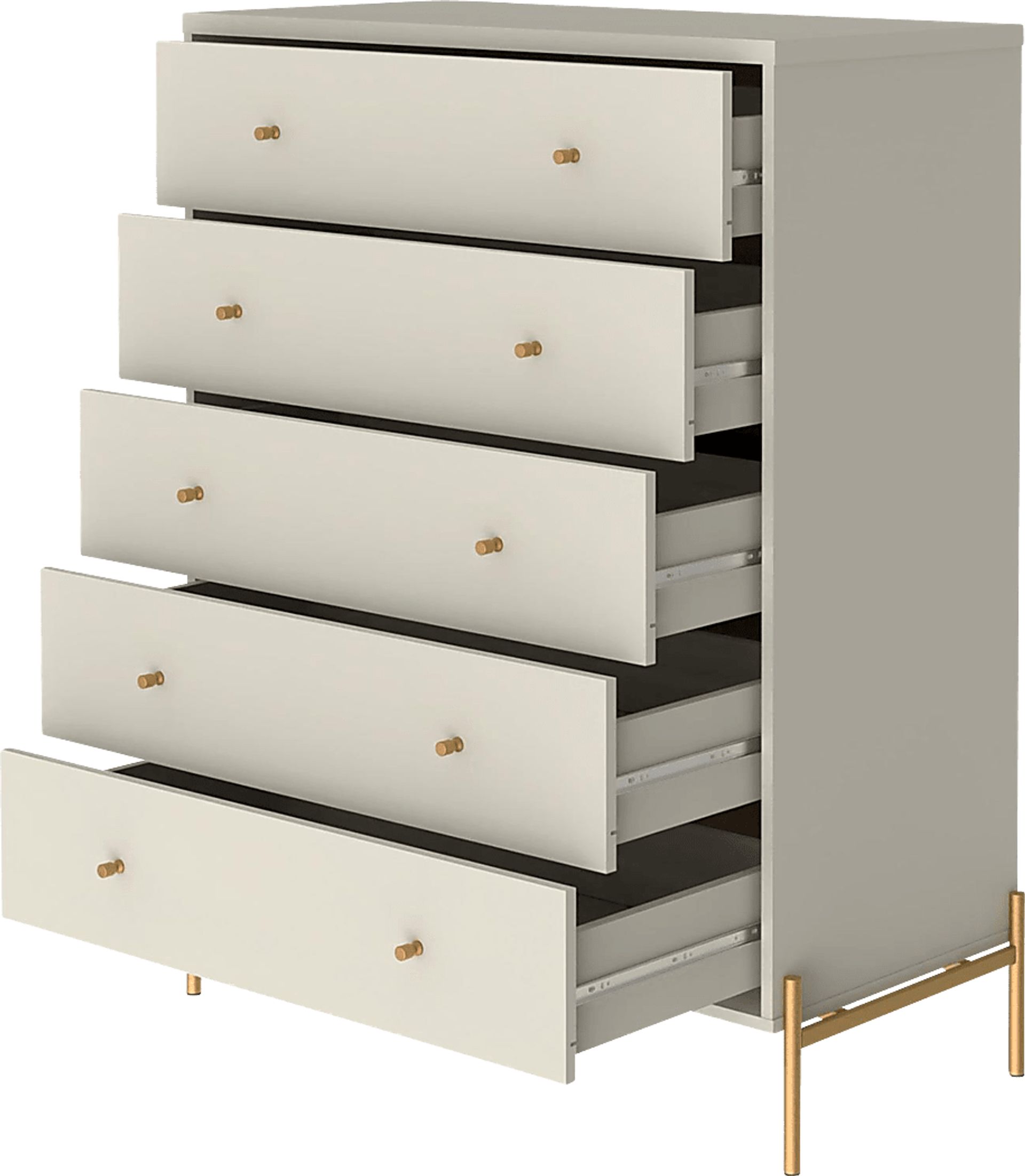 Colletta IV Off-White Dresser - Image 4