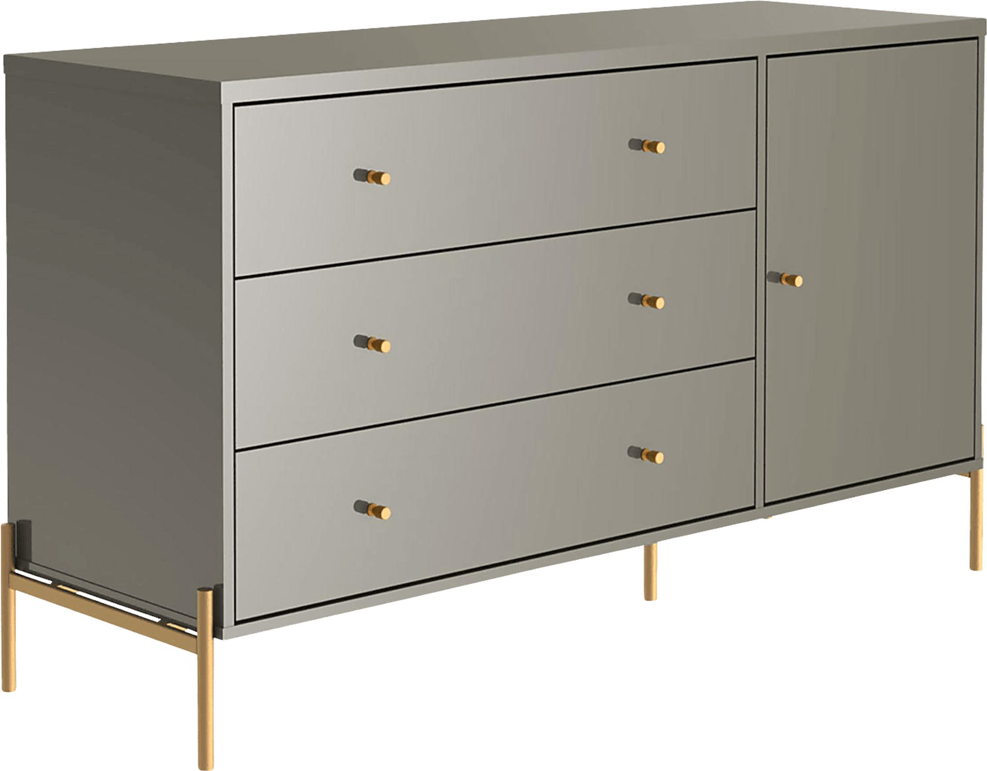 Colletta V Gray Dresser - Image 4
