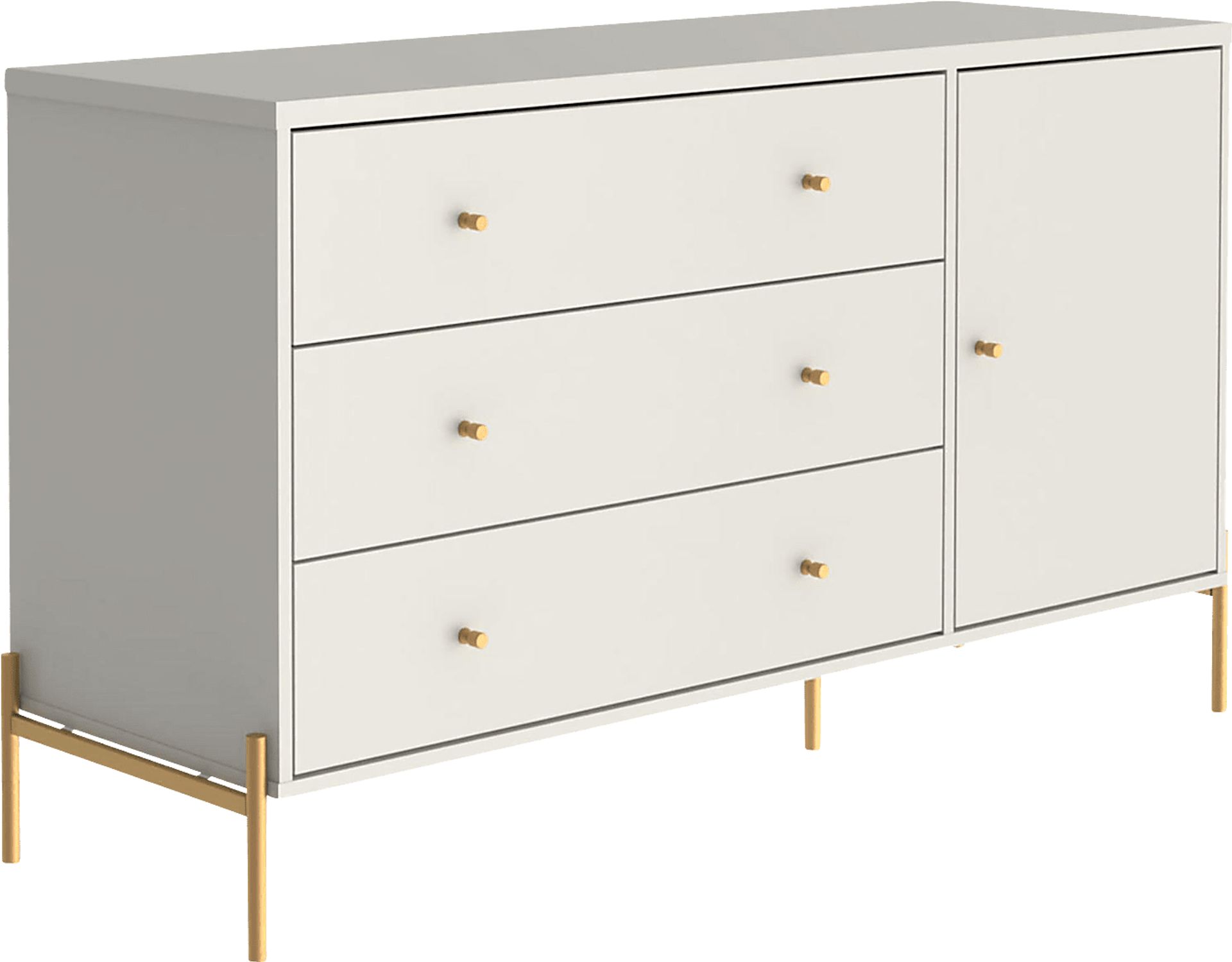 Colletta V Off-White Dresser - Image 5