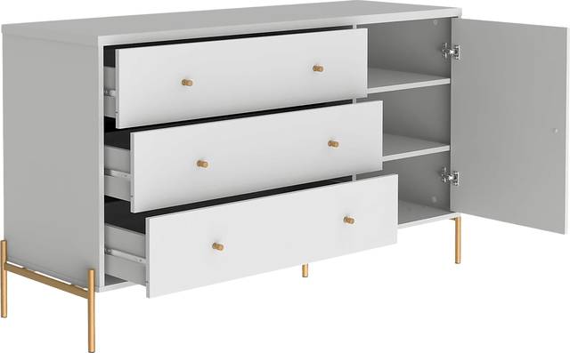 Colletta V White Dresser - Thumbnail - Image 4