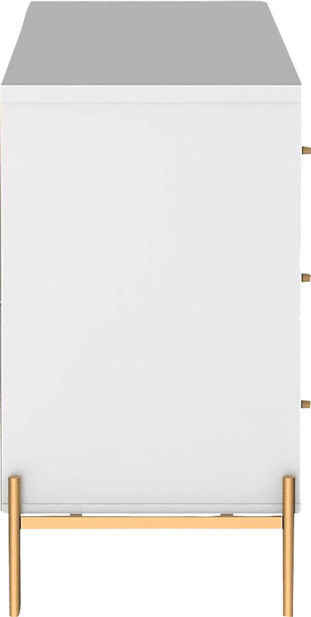 Colletta V White Dresser - Thumbnail - Image 6