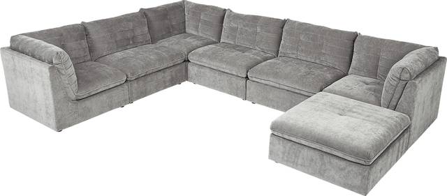 Collier Granite 7 Pc Sectional - Thumbnail - Image 3