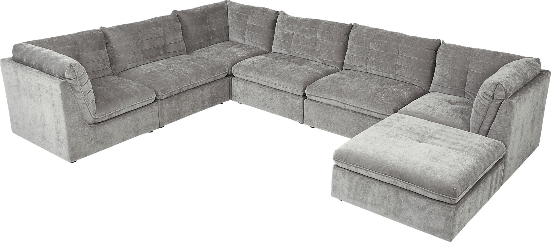 Collier Granite 7 Pc Sectional - Image 3