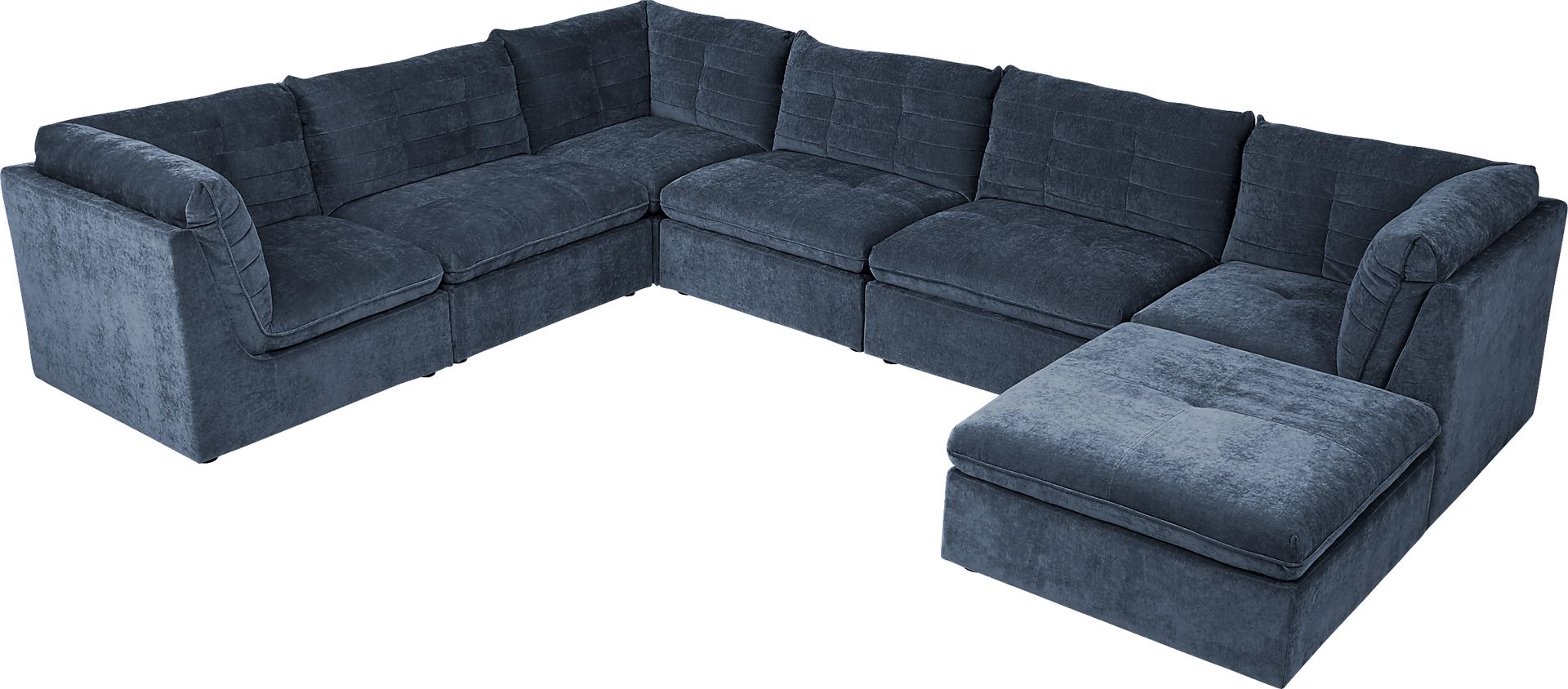 Collier Navy 7 Pc Sectional - Image 3