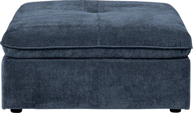 Collier Navy Ottoman - Thumbnail - Image 2