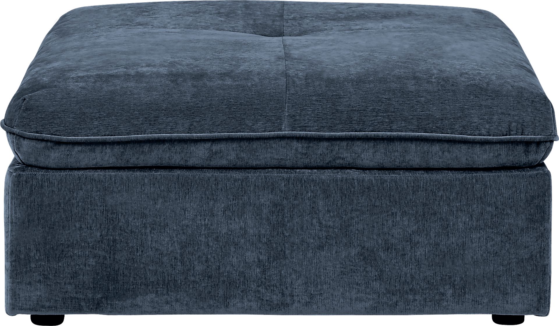 Collier Navy Ottoman - Image 2