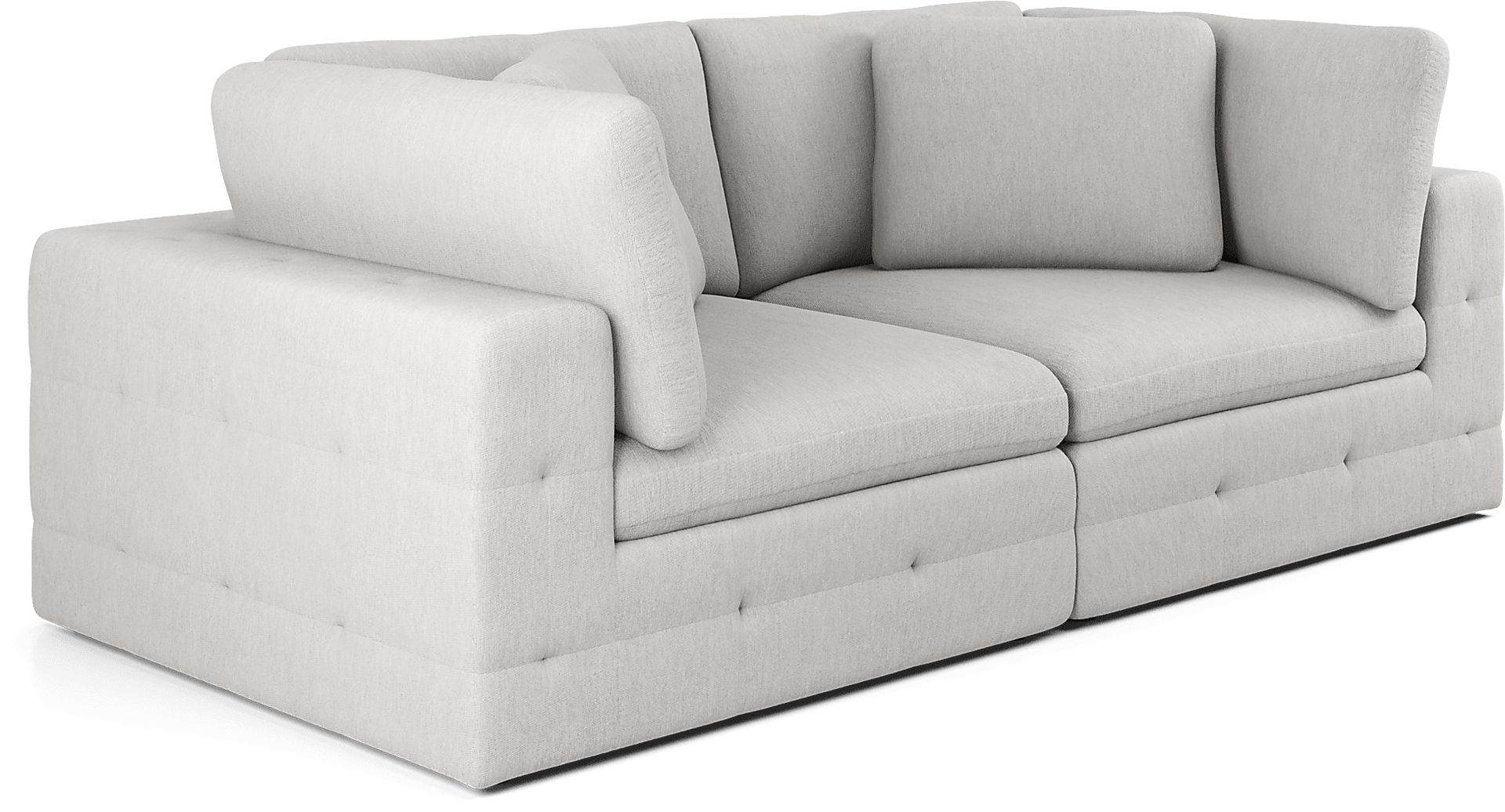 Collin Park Gray 2 Pc Loveseat - Image 2