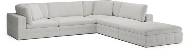 Collin Park Gray 5 Pc Sectional - Thumbnail - Image 3