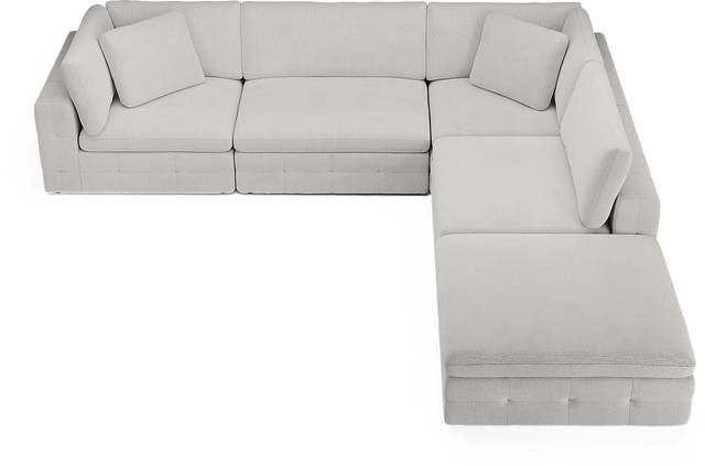 Collin Park Gray 5 Pc Sectional - Thumbnail - Image 4